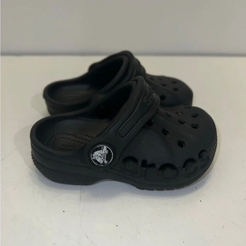 CROCS Kids Black Sandals